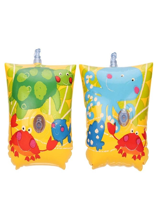 AASA Inflatable Swimming Arm Band Floats for Kids for 3-5 Years (Multicolor, 1Pair) - Image 3